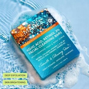 Maree kojic acid and retinal bar soaps